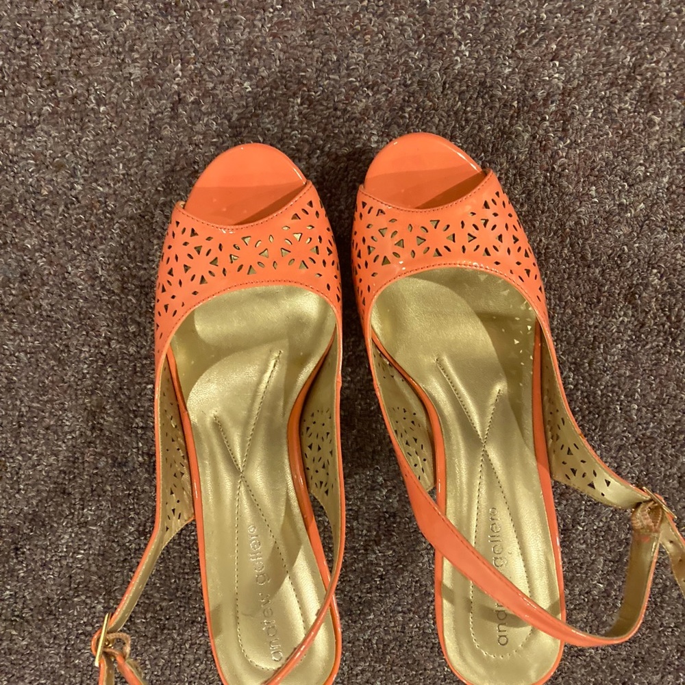 Orange Heels